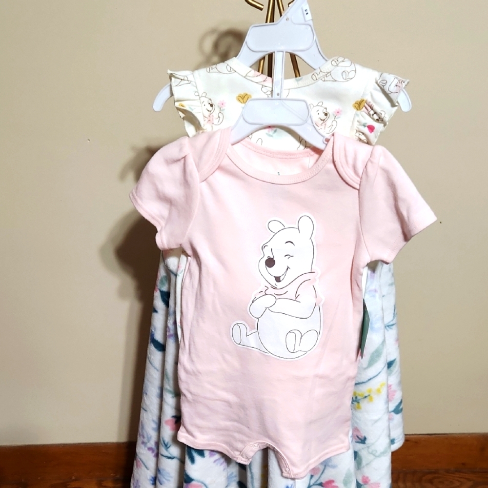 TWO BABY DISNEY ROMPERS